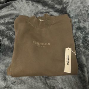 Brand new Essentials fear of god sweatshirt!